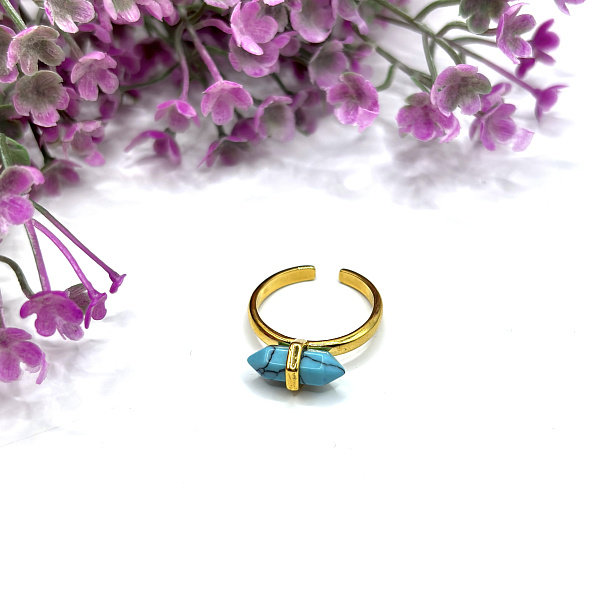 Кольцо с турквенитом