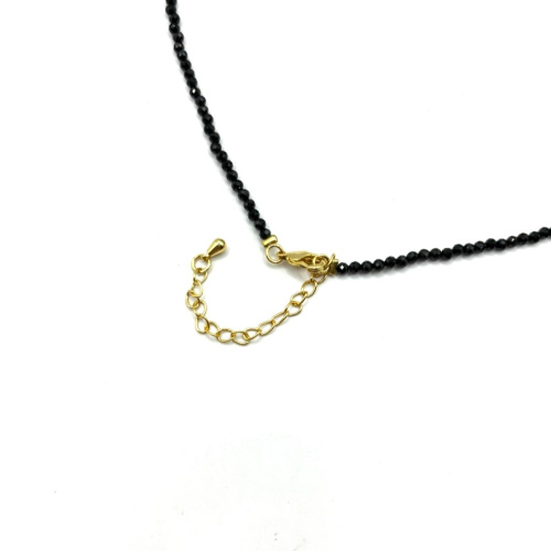 Колье ДИНОСА с малахитом, перламутром и шпинелью фото 3