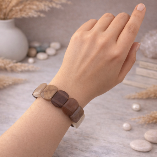 Браслет ДИНОСА с агатом —  фото 3