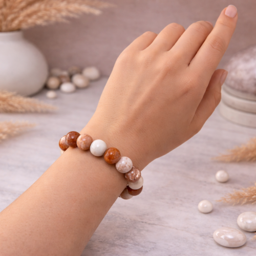 Браслет ДИНОСА с агатом —  фото 3