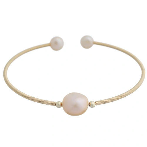 Браслет Диноса Коллекция "Жемчуг в золоте" №20 — 