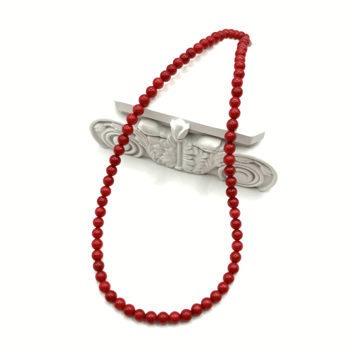 Бусы ДИНОСА с кораллом