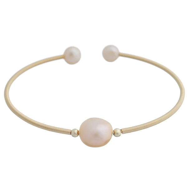 Браслет Диноса Коллекция "Жемчуг в золоте" №20