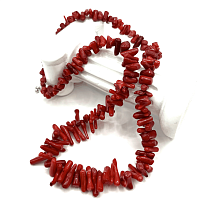 Бусы ДИНОСА с игольчатым кораллом