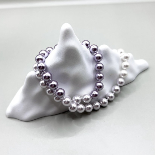 Бусы ДИНОСА с перламутром фото 3