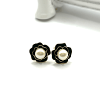 Серьги ДИНОСА с речным жемчугом