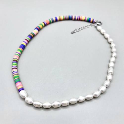 Колье ДИНОСА с речным жемчугом