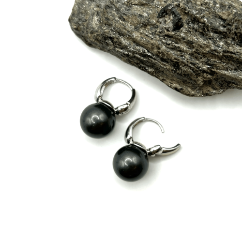 Серьги ДИНОСА с жемчугом Майорка —  фото 2