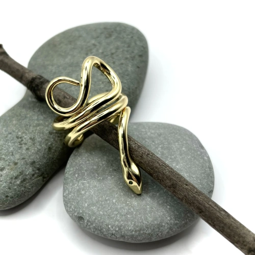 Кольцо в форме змеи