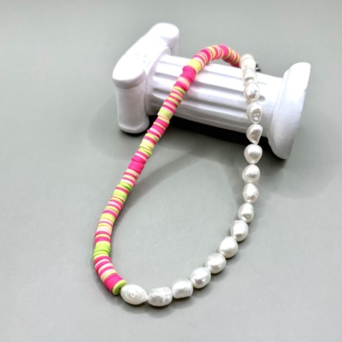 Колье ДИНОСА с речным жемчугом