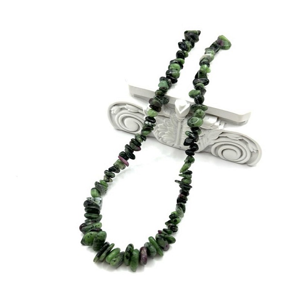 Бусы ДИНОСА с цоизитом