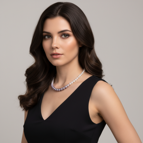 Бусы ДИНОСА с перламутром фото 2