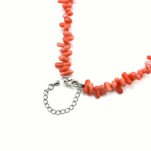 Бусы ДИНОСА с кораллом фото 3