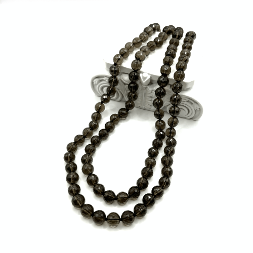 Бусы ДИНОСА с раухтопазом