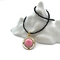 Колье ДИНОСА с перламутром и шпинелью