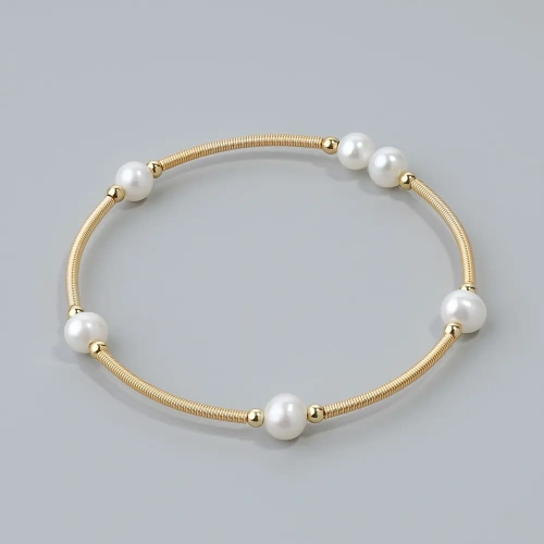 Браслет Диноса Коллекция "Жемчуг в золоте" — 
