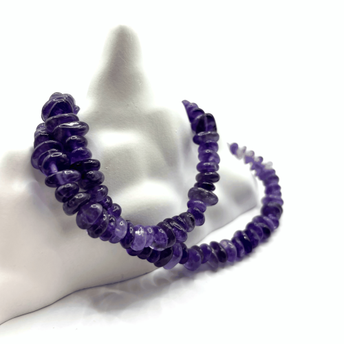 Бусы ДИНОСА с аметистом фото 2