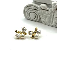 Серьги ДИНОСА с речным жемчугом
