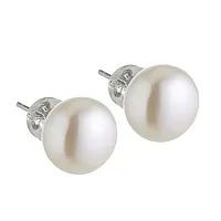 Пусеты ДИНОСА с речным жемчугом