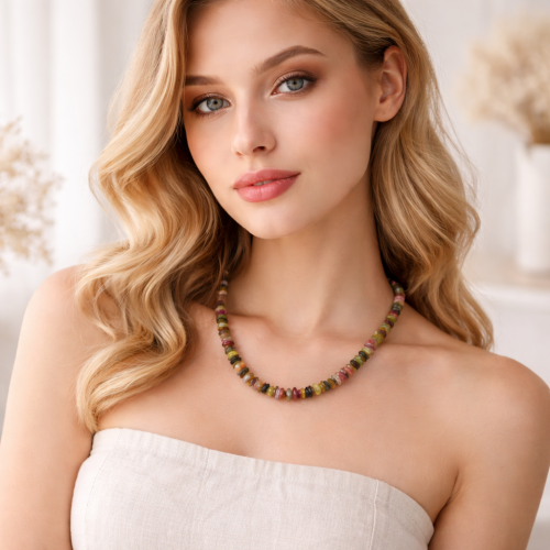 Бусы ДИНОСА с турмалином фото 4