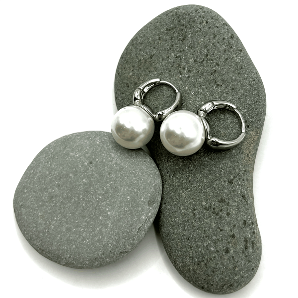 Серьги ДИНОСА с жемчугом Майорка