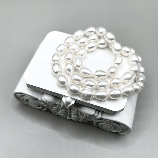 Бусы ДИНОСА с речным жемчугом