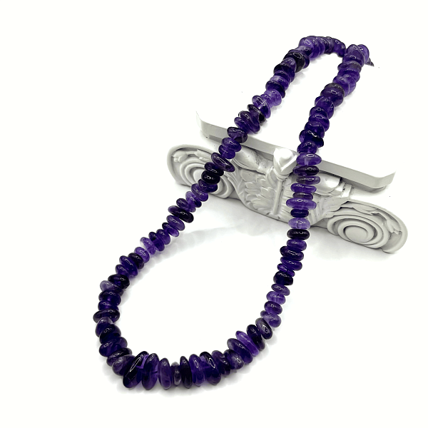 Бусы ДИНОСА с аметистом