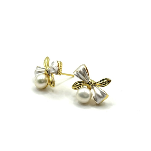 Серьги ДИНОСА с речным жемчугом —  фото 2