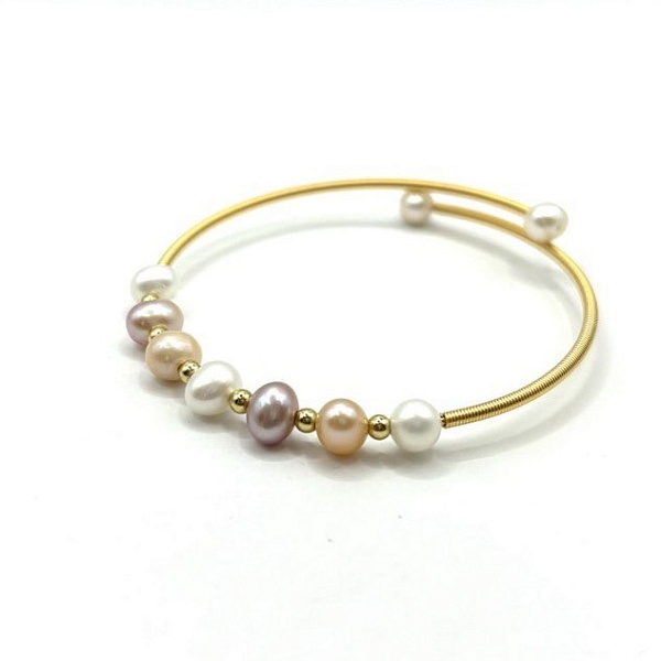 Браслет Диноса Коллекция "Жемчуг в золоте" №18