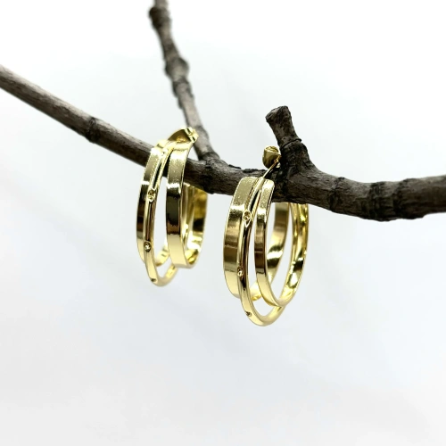 Серьги конго —  фото 3