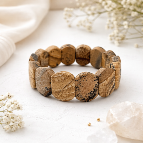 Браслет ДИНОСА с яшмой — 