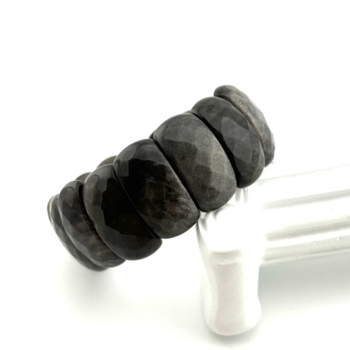 Браслет ДИНОСА с обсидианом — 