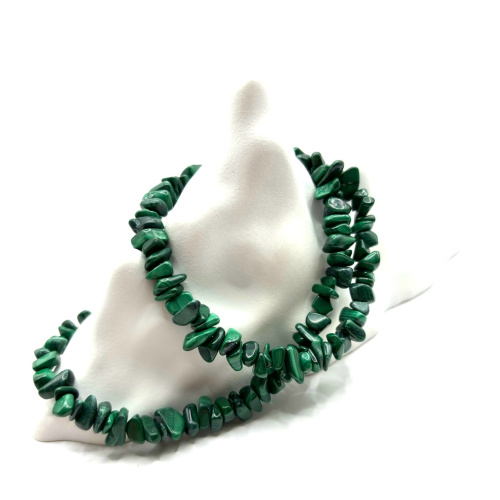 Бусы ДИНОСА с малахитом фото 2