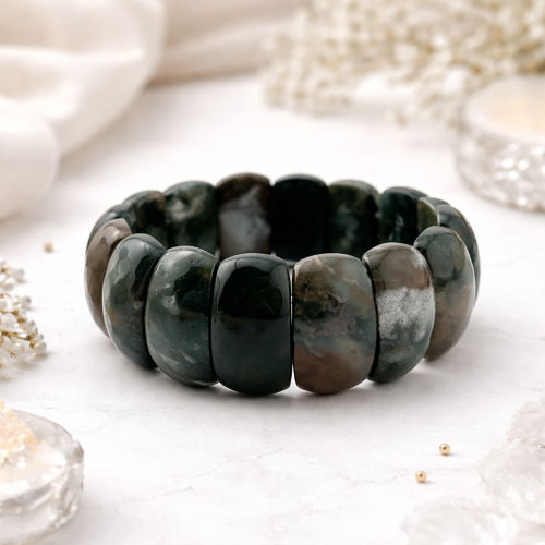 Браслет ДИНОСА с агатом — 