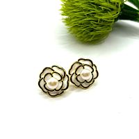 Серьги ДИНОСА с речным жемчугом