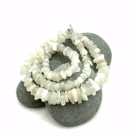 Бусы ДИНОСА с лунным камнем