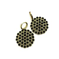 Серьги ДИНОСА с агатом