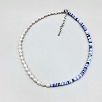 Колье ДИНОСА с речным жемчугом