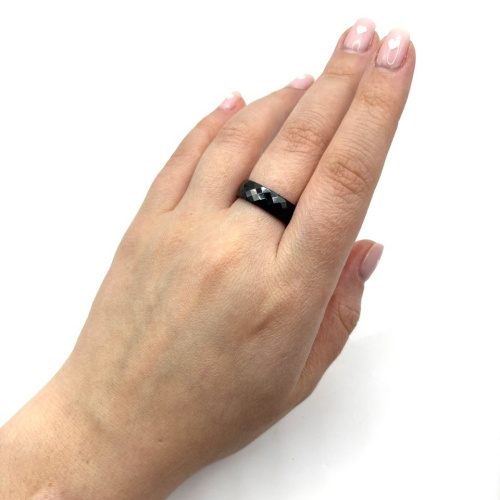 Кольцо ДИНОСА из керамики фото 3