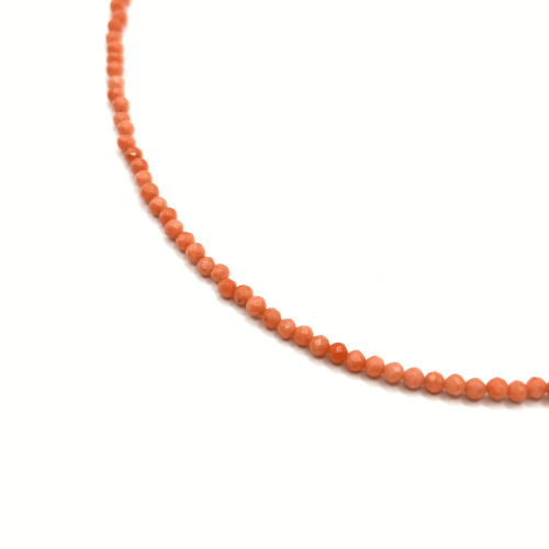 Чокер ДИНОСА с кораллом фото 2